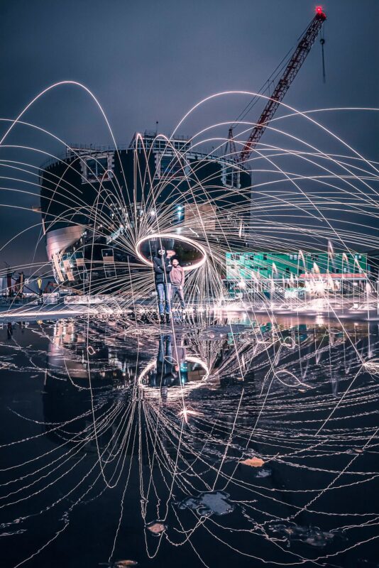 Staalwol fotografie van Fackphotos bij Boijmans van Beuningen